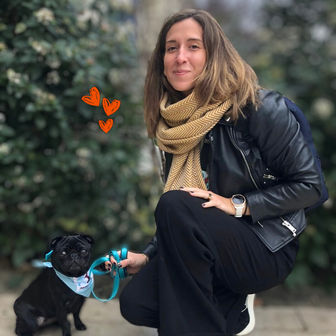 bénévole et son chien